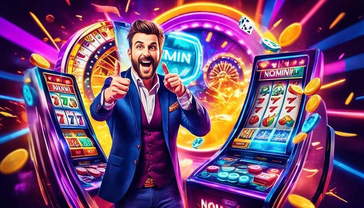 Tampilan antarmuka hstoto di perangkat mobile menunjukan sportsbook dan casino games